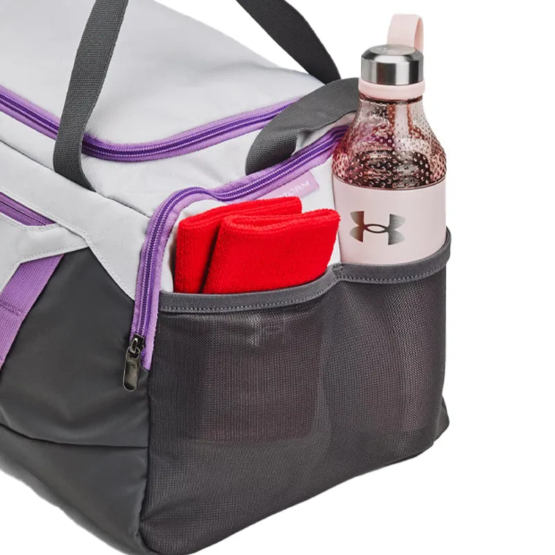 UNDER ARMOUR Undeniable 5.0 Small Duffle Bag (Grey/Purple/Rock)