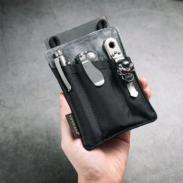 VE6 EDC Tool Pouch, Slim Pocket Organizer Pouch