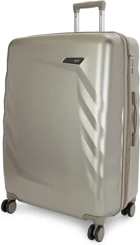 VIP Scott Cabin Hard Luggage 8 Wheels Travel Suitcase 33x57x79.5cm Large Silver