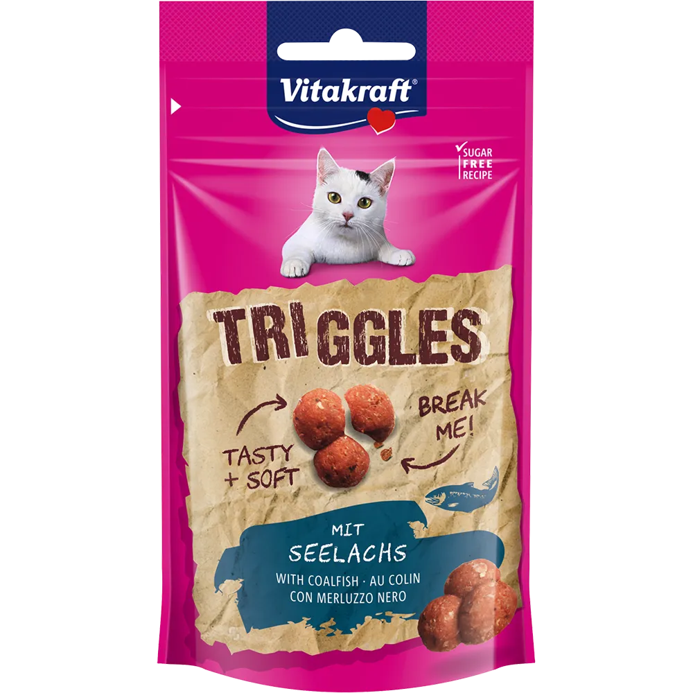 Vitakraft Cat Triggles Coalfish 40g