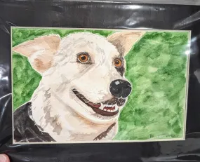 Watercolor Pet Portraits