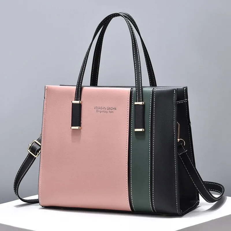 Women Adjustable Strap Handle Bag