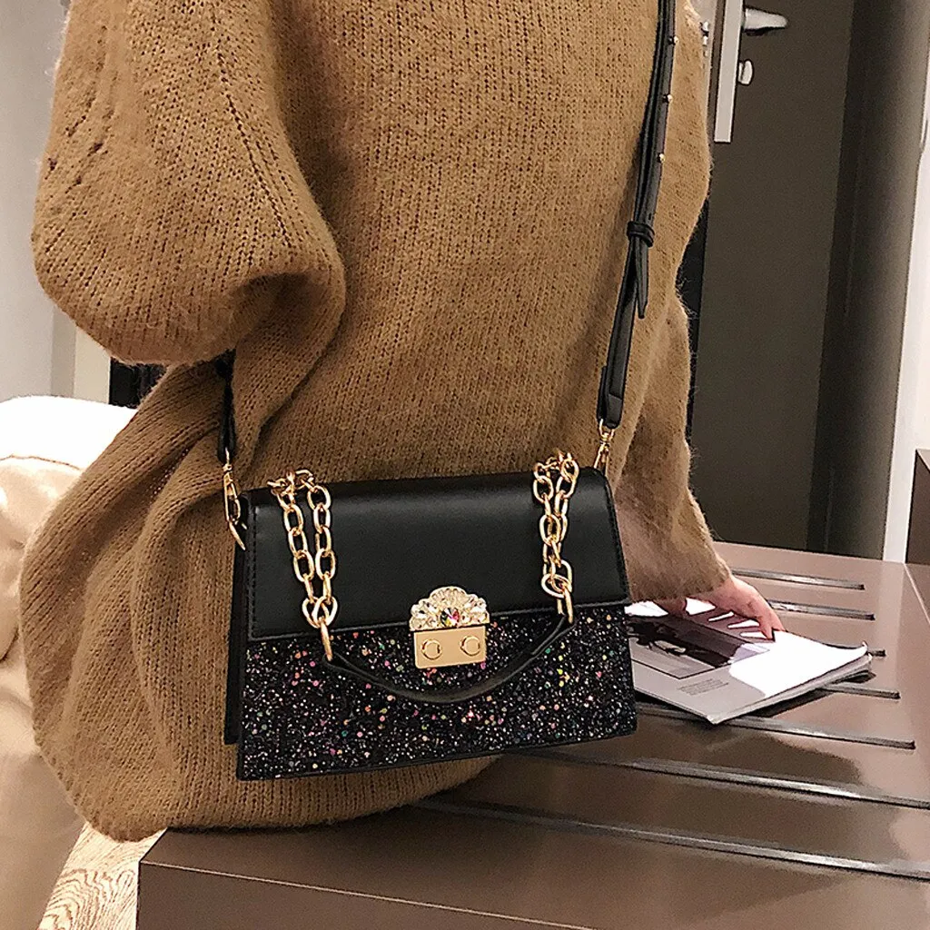 Women's Fashion Sequins Crossbody Bags