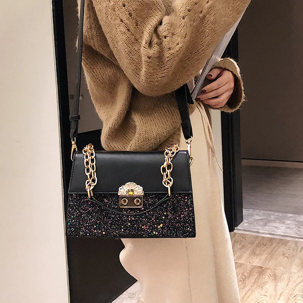 Women's Fashion Sequins Crossbody Bags