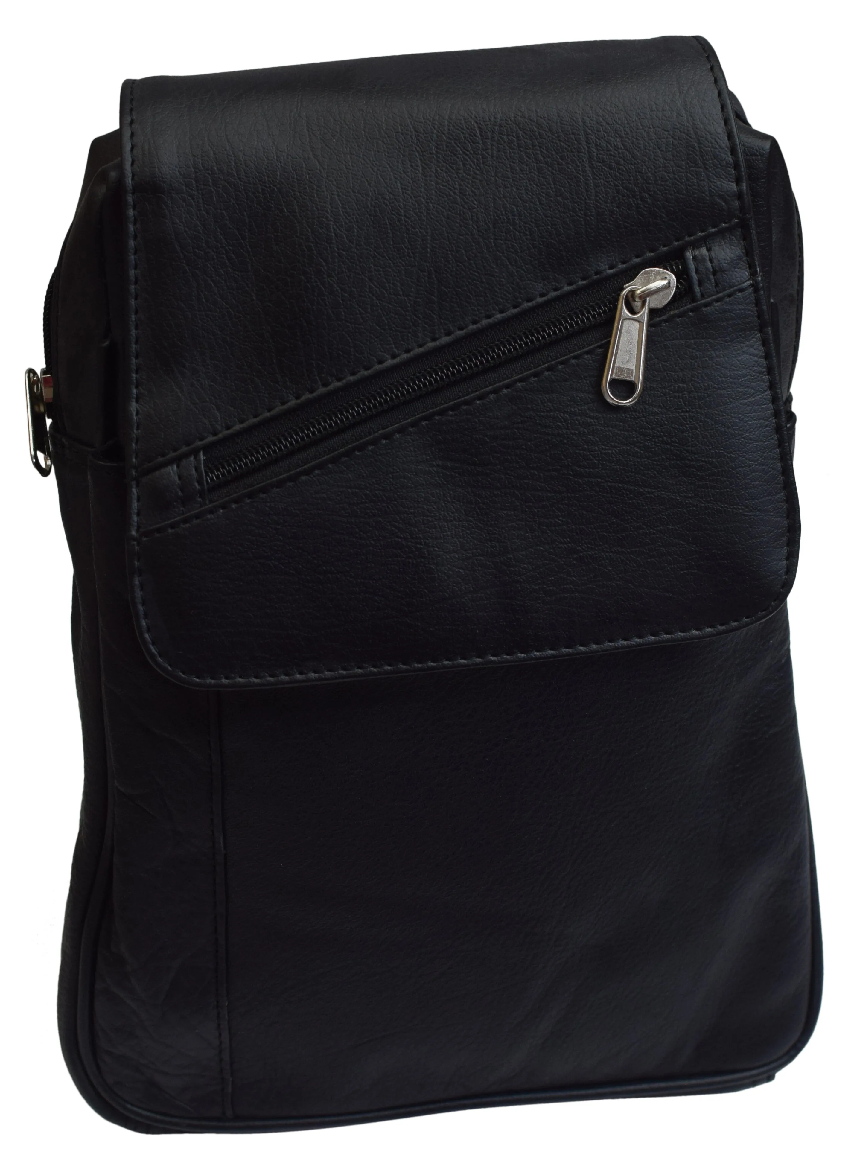 Women's Genuine Leather Small Backpack Causal Design Black Backpack Ladies