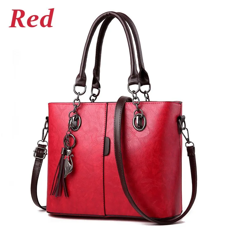 Womens Luxury Crossbody Solid Shoulder Bag